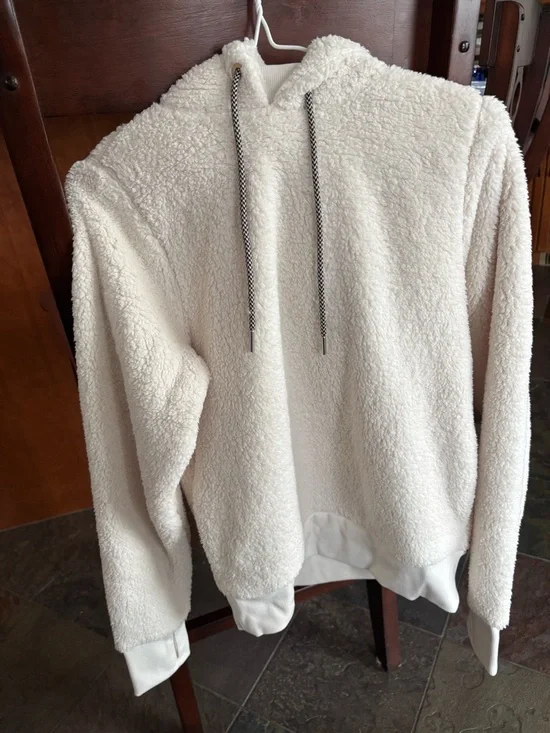 Athleta Sherpa Fleece Hoodie - Picture 1 of 5